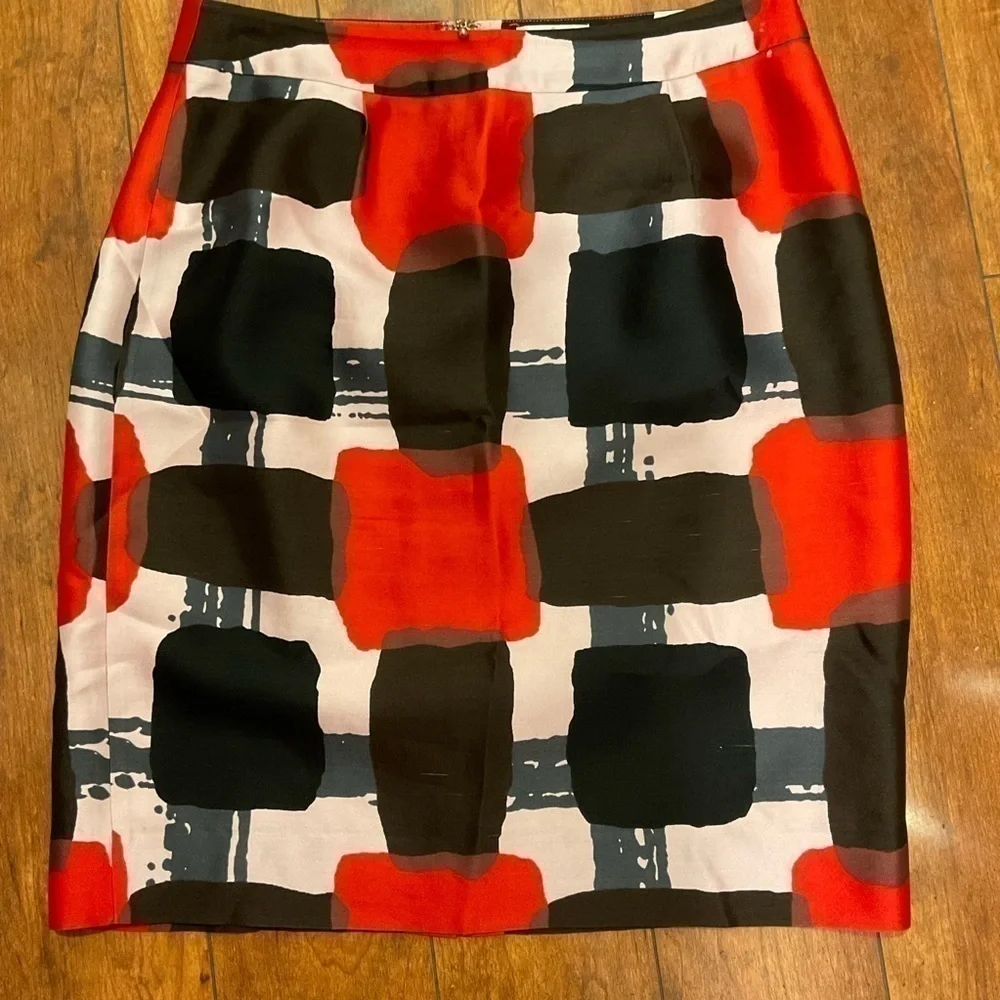 Kate Spade Geometric Pencil Skirt Size 6